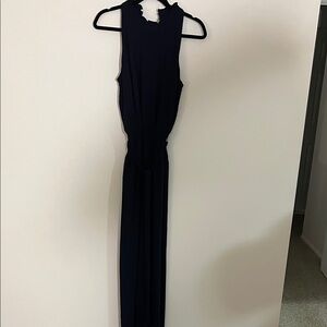 VINCE CAMUTO Sleeveless Navy JUMPSUIT- Classic Women's Evening Dress